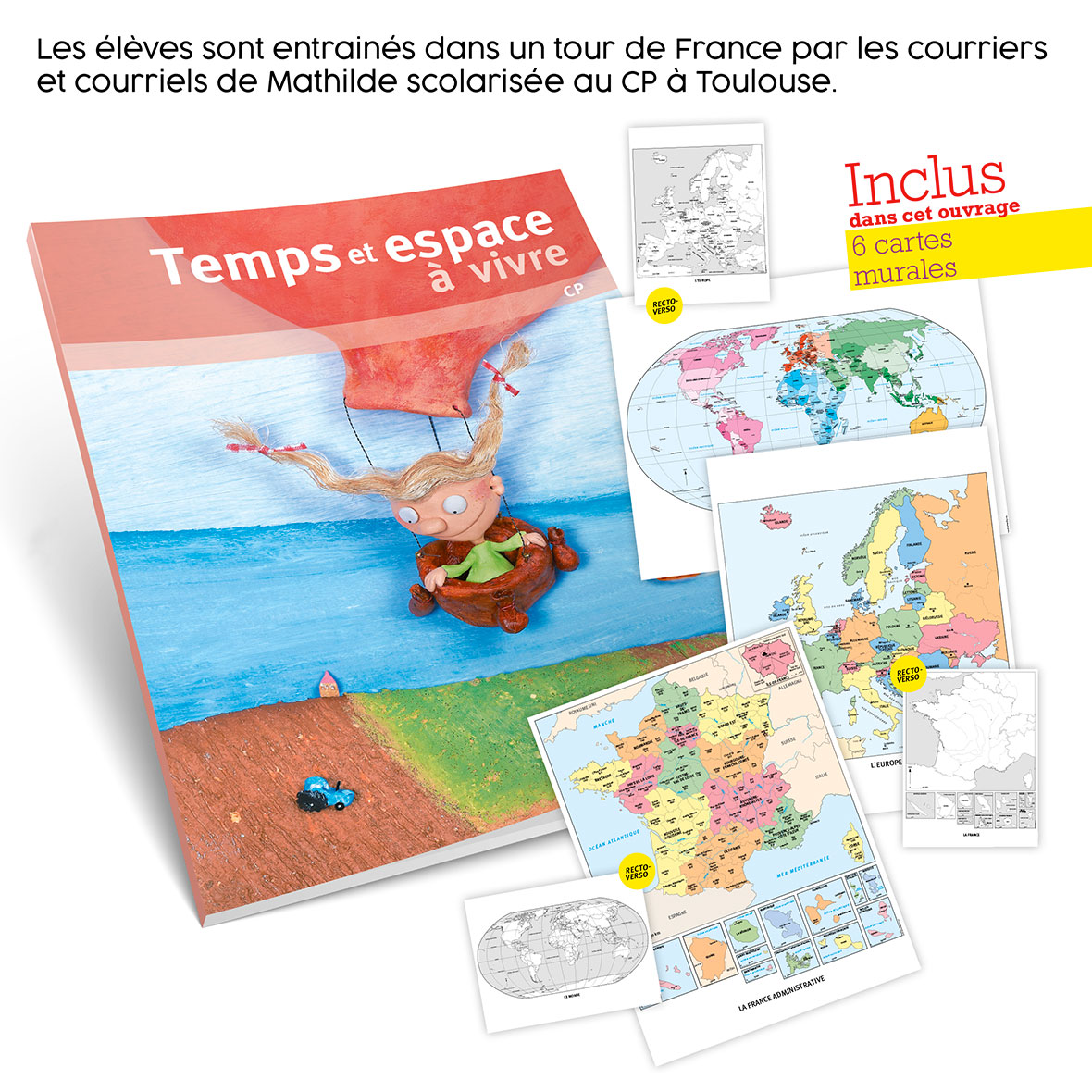 Temps et espace a vivre cp miniature 2 acces editions